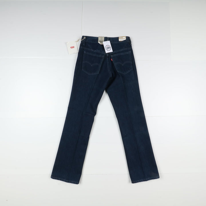 Levi's Sta Prest Straight Leg Jeans W29 L32 Denim Unisex Vita Alta Dead Stock* w/Tags