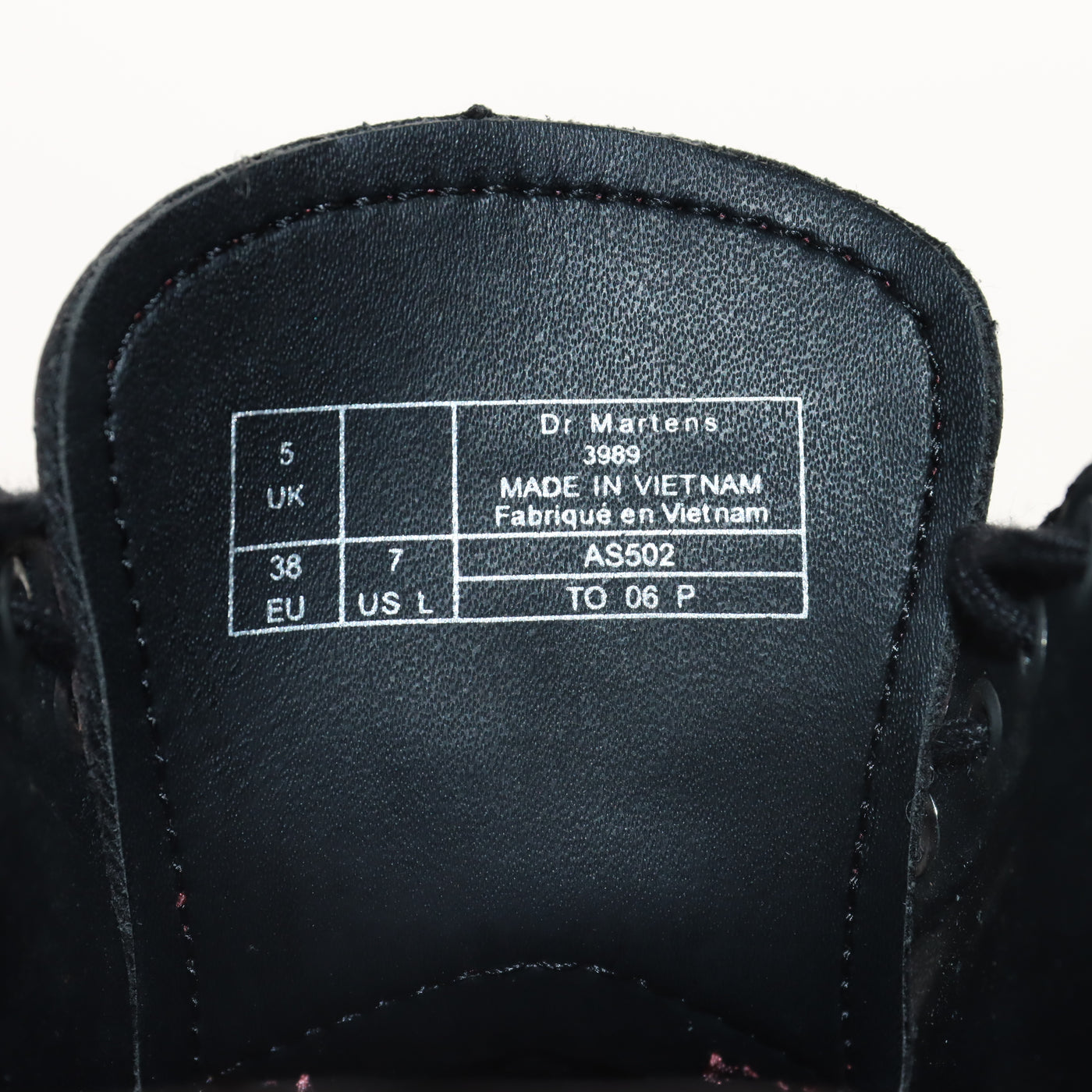 Scarpa Dr. Martens Cod3989 Bordeaux Size 38 Donna