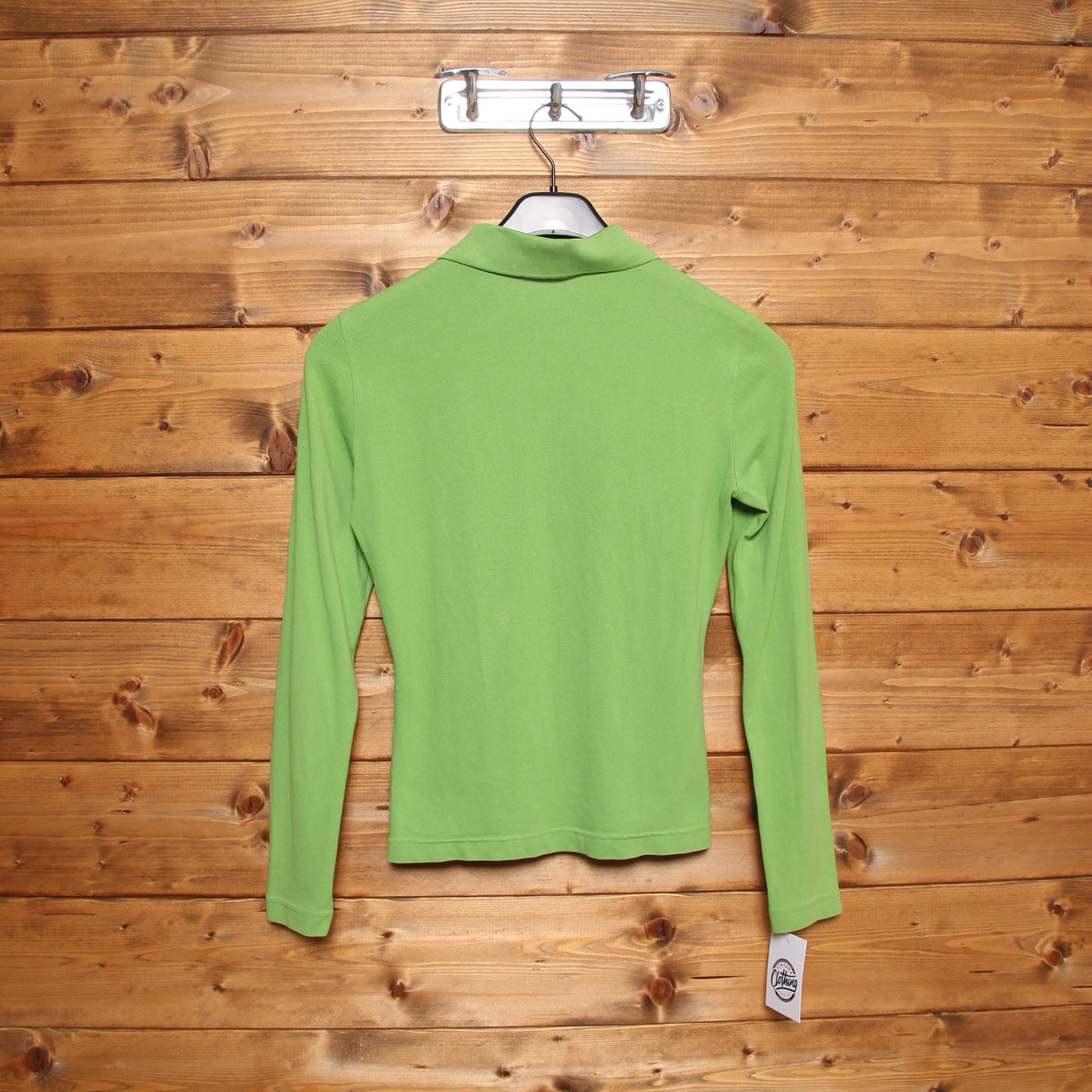 Polo a Maniche Lunghe Lacoste Arancione Taglia M Donna