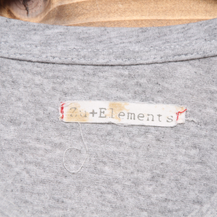 T-Shirt Zu + Elements Grigia Taglia M Donna