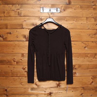 Maglia Patrizia Pepe Marrone Taglia 42 Donna