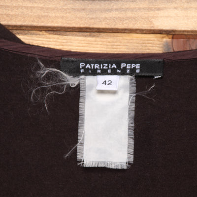 Maglia Patrizia Pepe Marrone Taglia 42 Donna