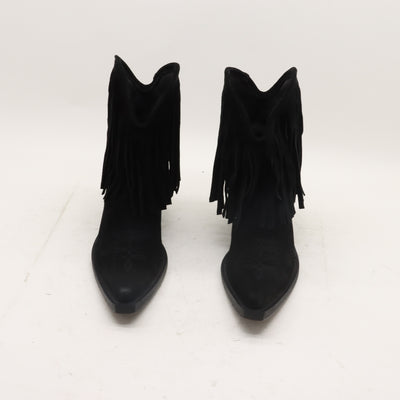 Stivaletto Cowboy Blacksnakes Size 39 Donna Nero