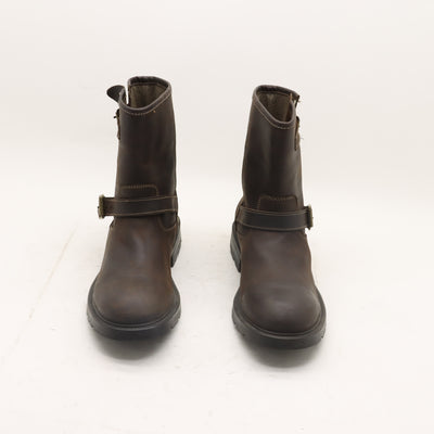 Stivale Bikers Wrangler Foot Wear Size UK 10 Uomo Marrone