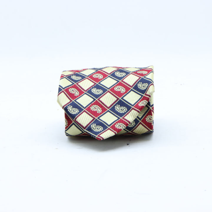 Ties Collection Cravatta Multicolore in Seta Uomo