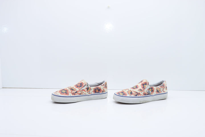 Vans Slip On Vintage Floreal Basse Beige Floreale Eur 36.5 Unisex
