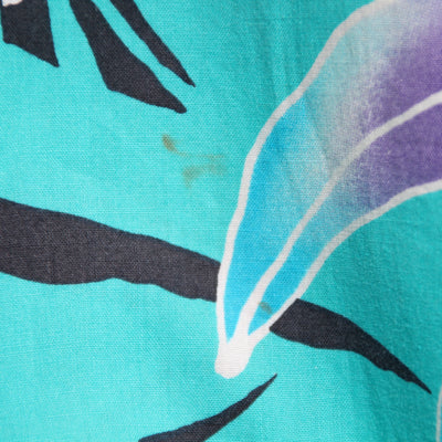 Camicia Hawaiana Surf Line Azzurro con Fantasia Taglia S Uomo