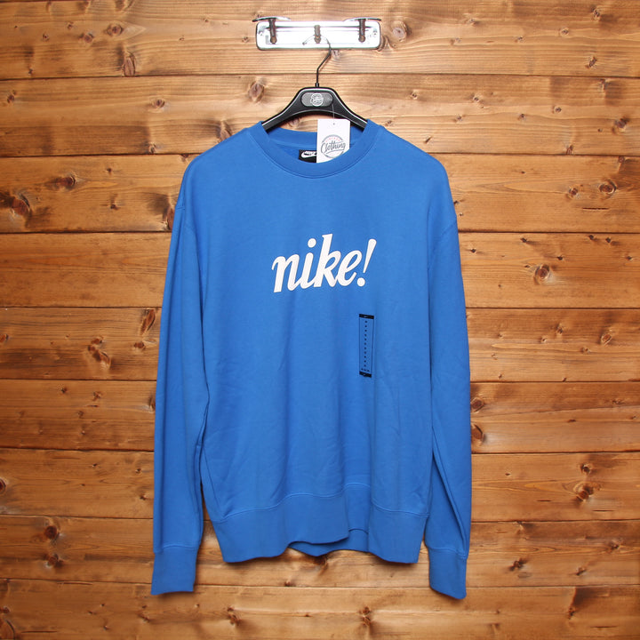 Felpa Nike Blu Taglia M Uomo w/Tags