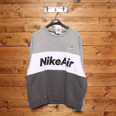 Felpa Nike Air Grigia, Nera e Bianca Taglia XL Uomo w/Tags