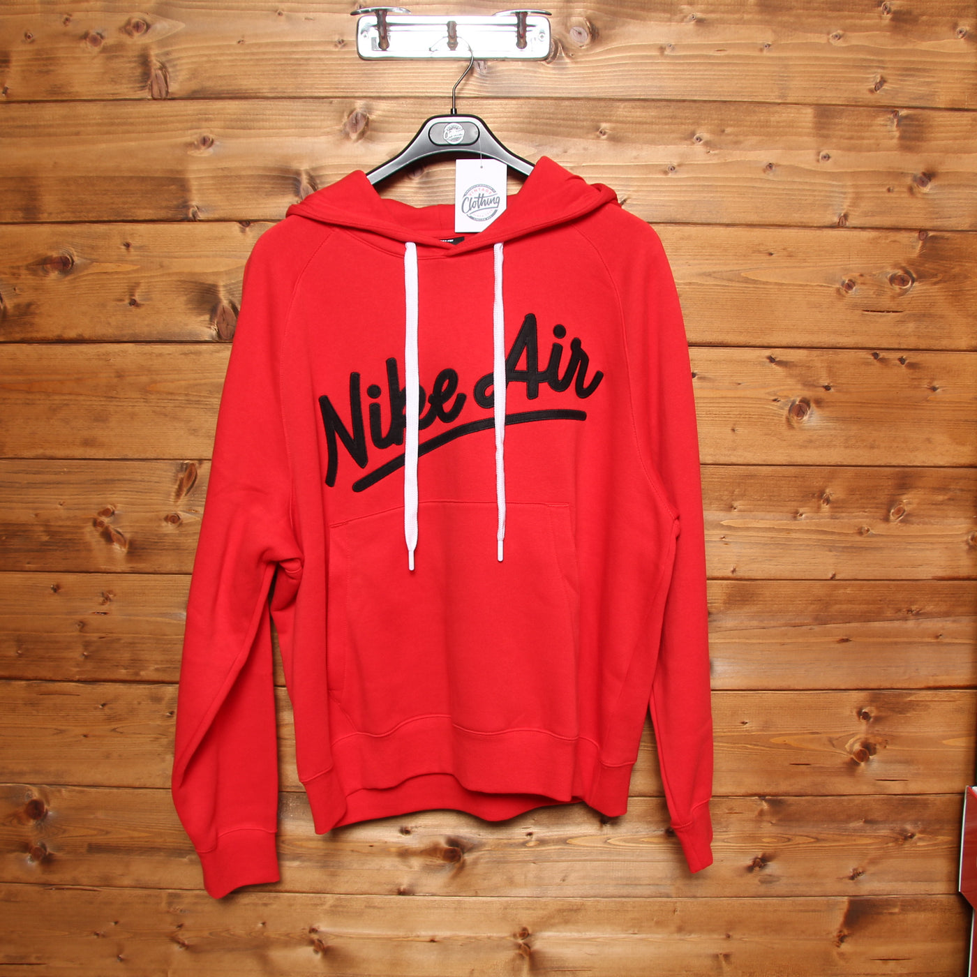 Felpa Nike Air Rosso Taglia L Uomo w/Tag