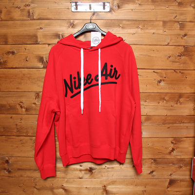 Felpa Nike Air Rosso Taglia L Uomo w/Tag