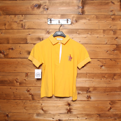 Polo Moncler Gialla Taglia L Donna