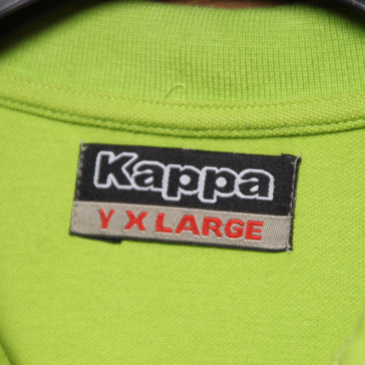 Polo Kappa Verde Taglia XL Bambino
