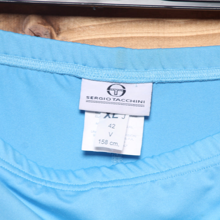 Sergio Tacchini Pantaloncino Gonna Tennis Azzurro Taglia XL Donna