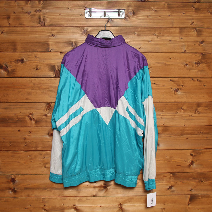 Adidas Track Top Viola e Azzurro Taglia I9 Uomo
