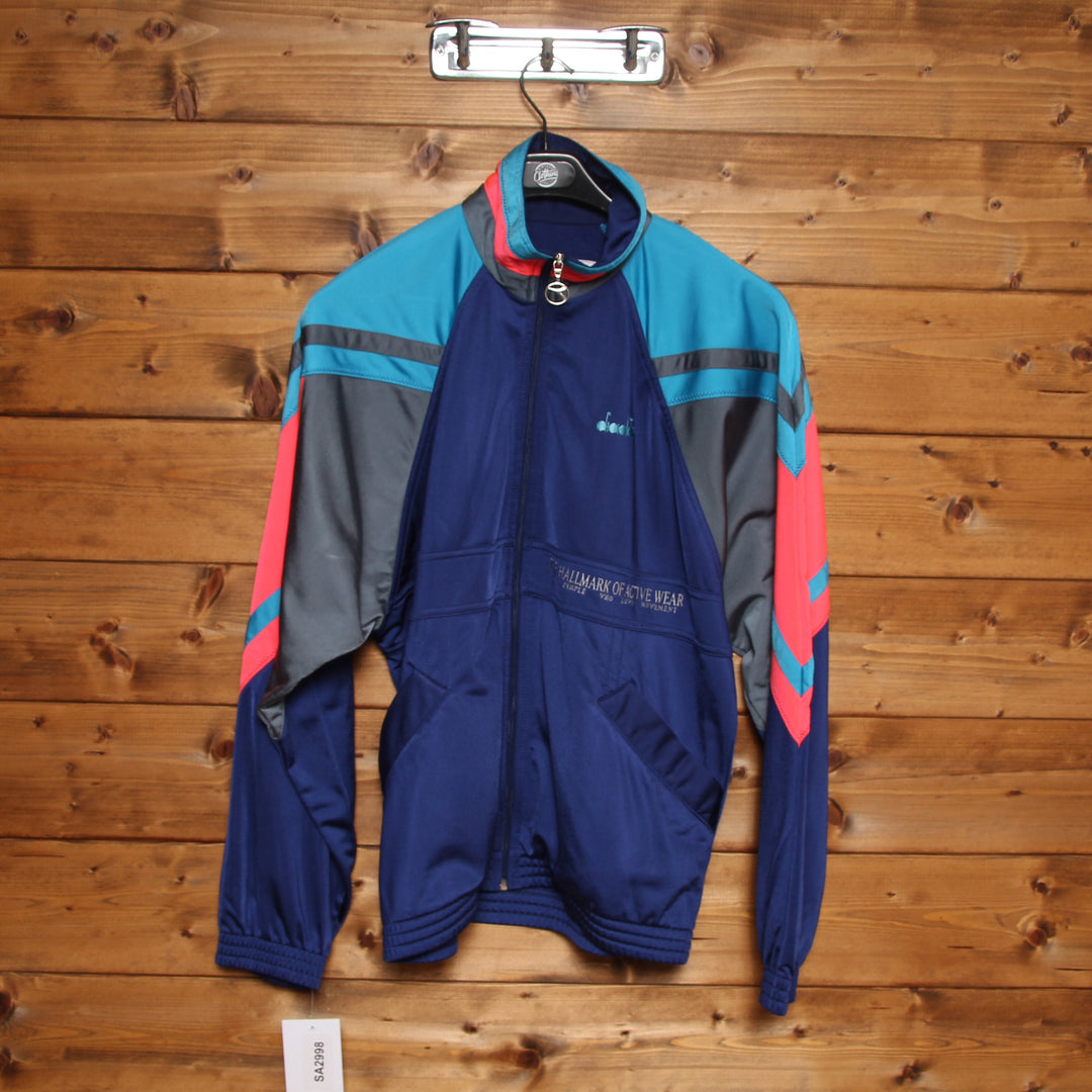 Diadora Track Top Vintage Multicolore Taglia 48 Uomo