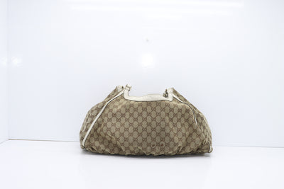 Gucci Borsa Beige e Marrone Donna