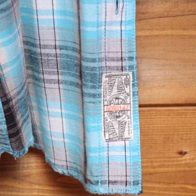 Camicia Lee Tods'Em All Azzurro a Quadri Taglia S Uomo