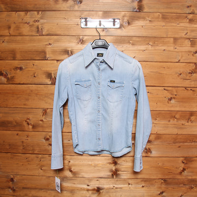 Camicia Lee Premium Quality Denim Taglia M Donna