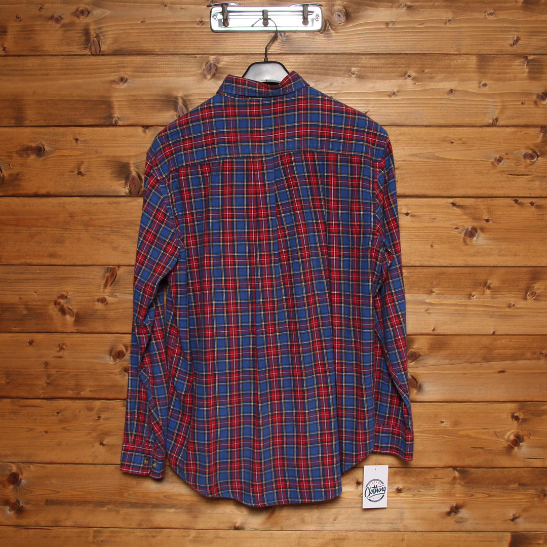 Falls Creek Camicia Casual Blu e Rosso Taglia M Uomo