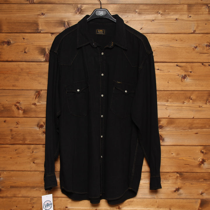Lee Camicia Casual Nera Taglia XXL Uomo