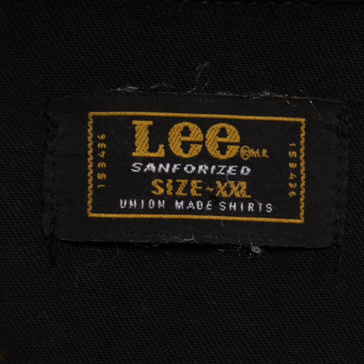 Lee Camicia Casual Nera Taglia XXL Uomo
