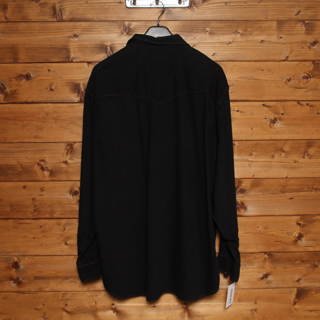 Lee Camicia Casual Nera Taglia XXL Uomo