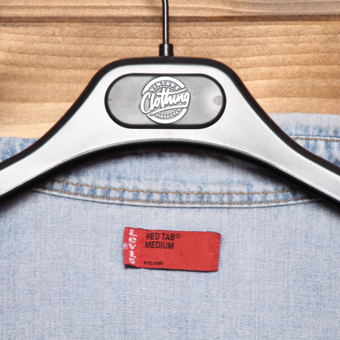 Camicia di Jeans Levi's Red Tab Denim con Disegno Taglia M Uomo