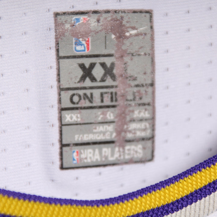 Nike Maglia da Basket Los Angeles Lakers James 23 Bianca Taglia XXL Uomo