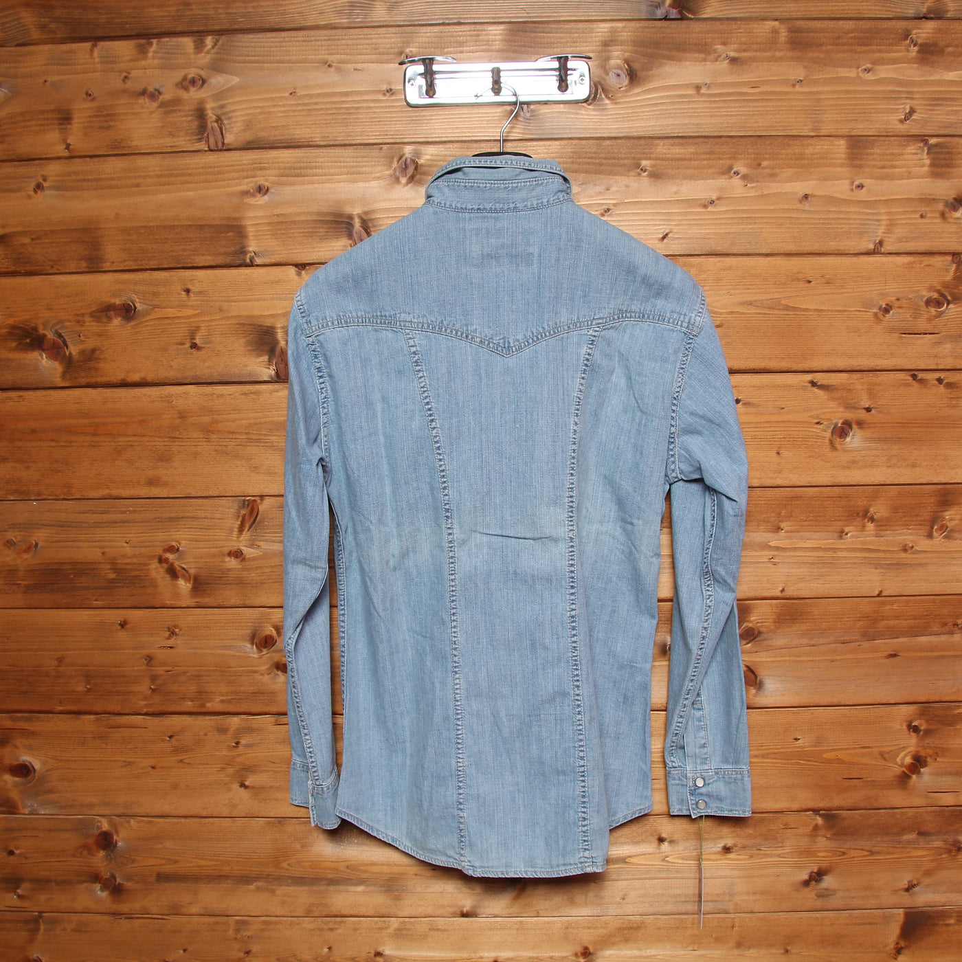 Camicia di Jeans Wrangler Denim Taglia XL Uomo w/Tags