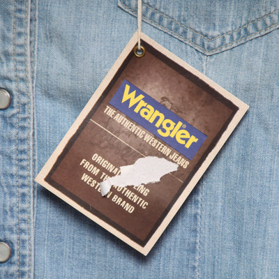 Camicia di Jeans Wrangler Denim Taglia XL Uomo w/Tags