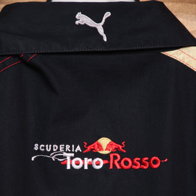 Camicia Puma Toro Rosso Scuderia Nera Taglia L Uomo