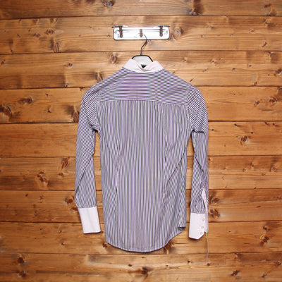 Camicia Fred Perry Bianche a Righe Taglia M Unisex