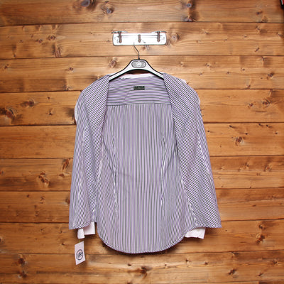Camicia Fred Perry Bianche a Righe Taglia M Unisex