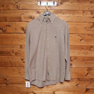 Camicia Etro Sabbia Taglia 39 Uomo