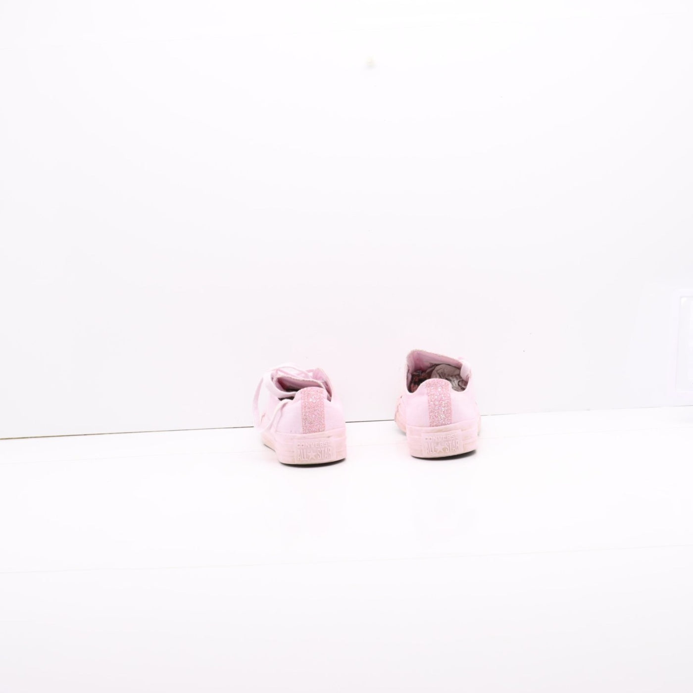 Converse All Star Basse Rosa con Glitter Eur 36 Donna