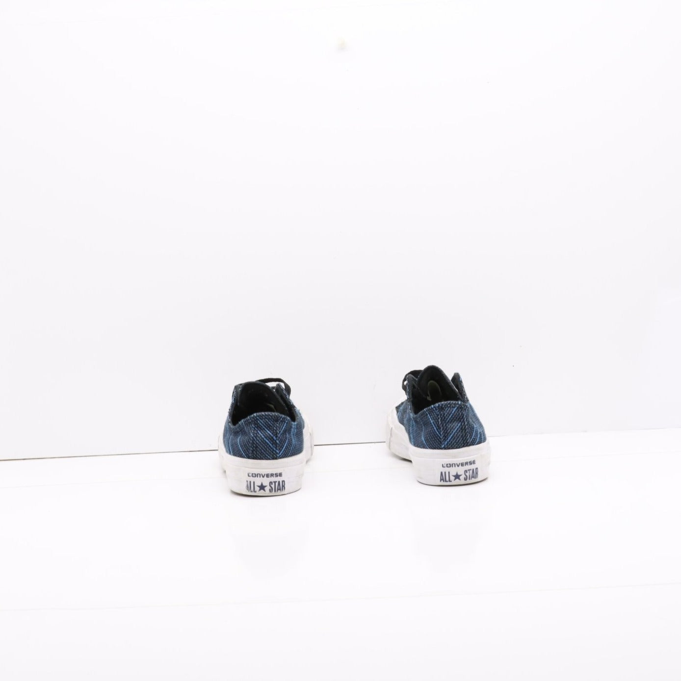Converse All Star With Lunaron Basse Blu e Nera a Spiga Eur 36 Unisex