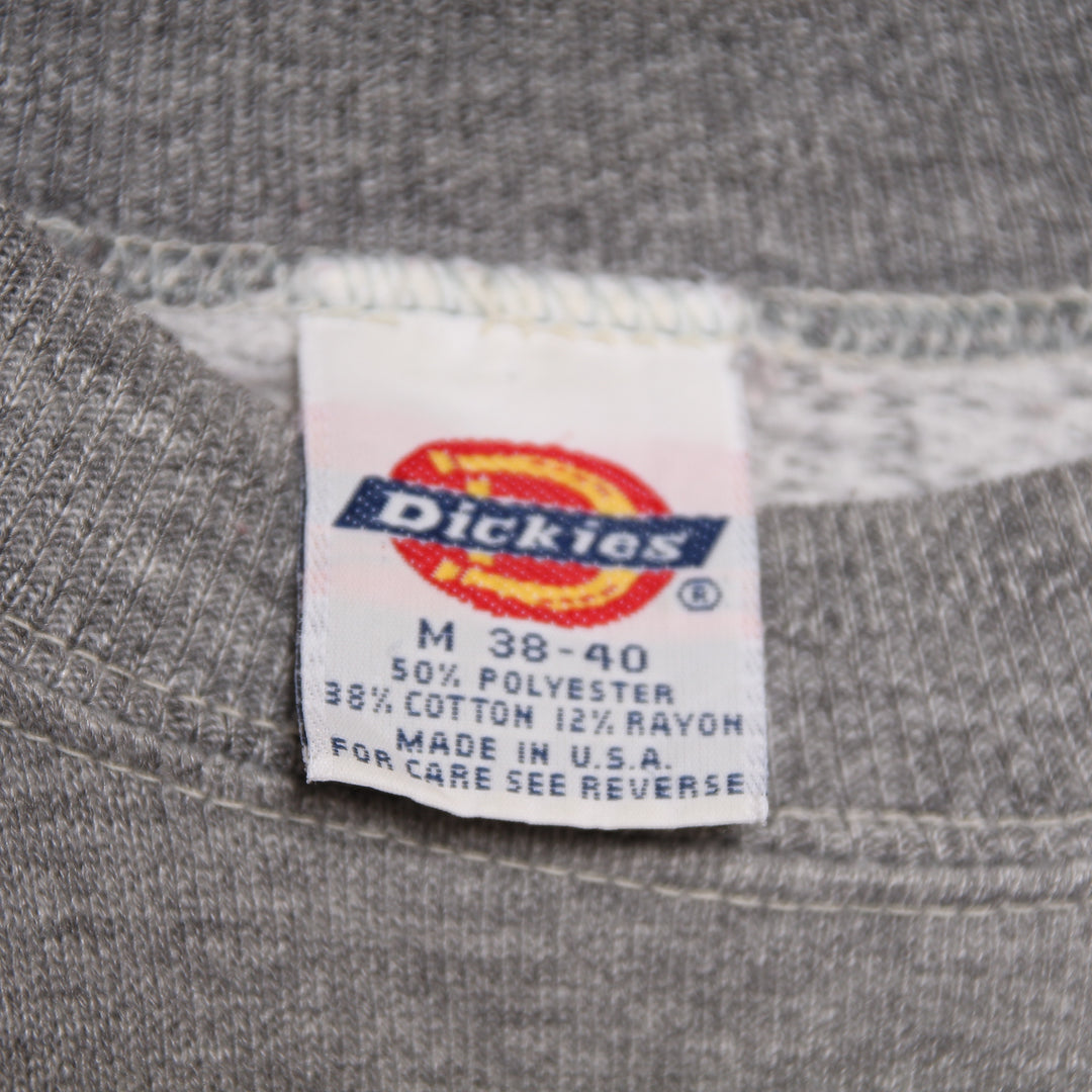 Dickies Felpa Grigia Taglia M Uomo Made in USA