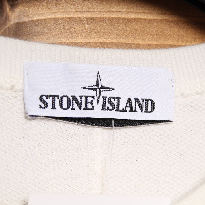 Stone Island T-Shirt Bianca Taglia M Uomo
