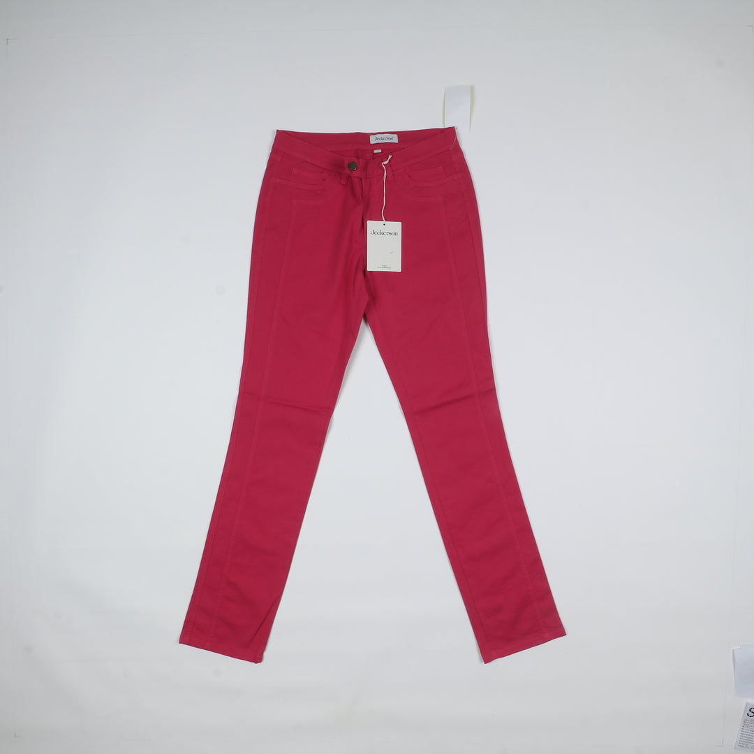 Jeckerson Pantalone Comfort Fit Rosa W29 Donna Deadstock w/Tags