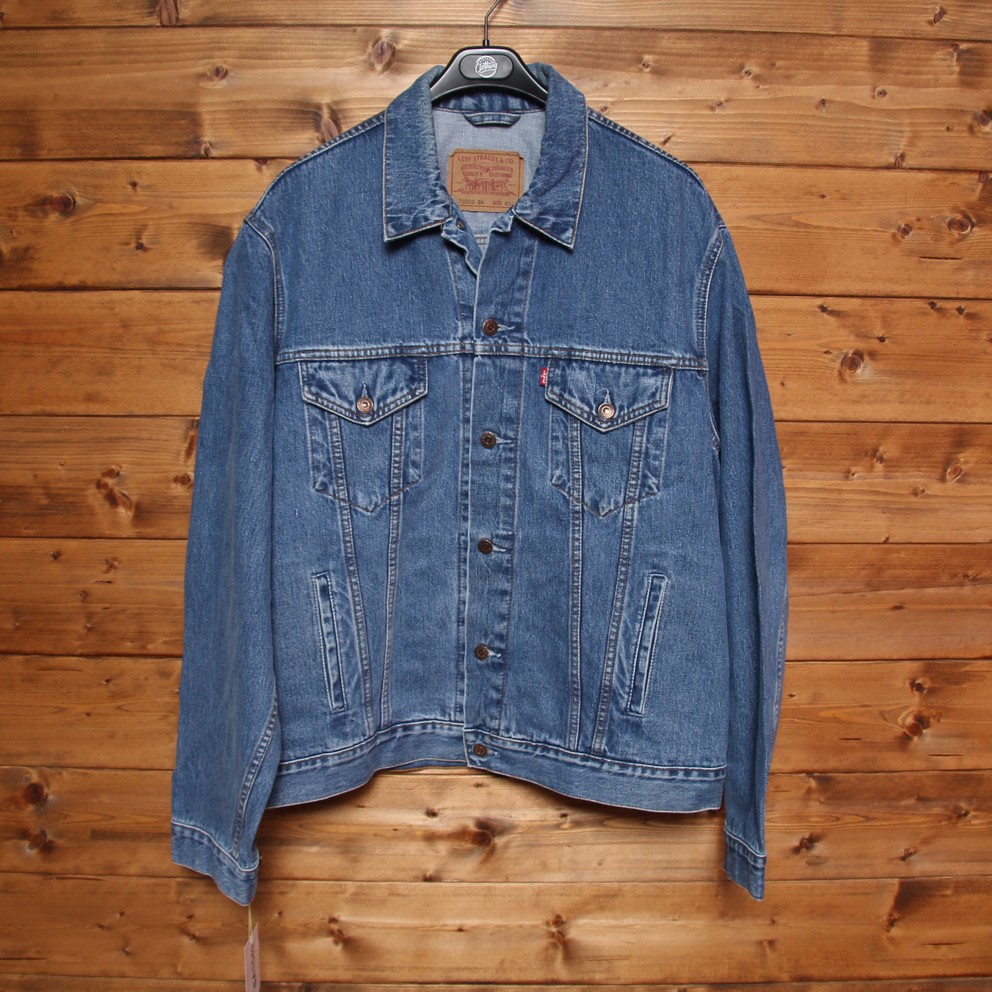 Levi's 70503 Giacca di Jeans Denim Taglia XXL Unisex