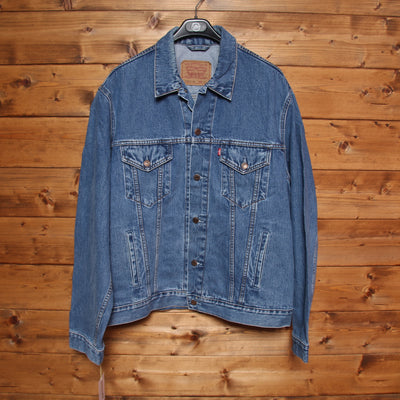 Levi's 70503 Giacca di Jeans Denim Taglia XXL Unisex