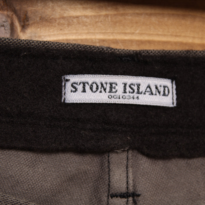 Stone Island Pantalone Taglia 50 Grigio Uomo