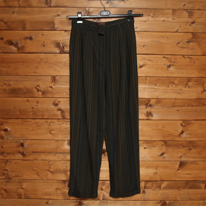 Kenzo Pantalone Taglia 42 Verde Donna