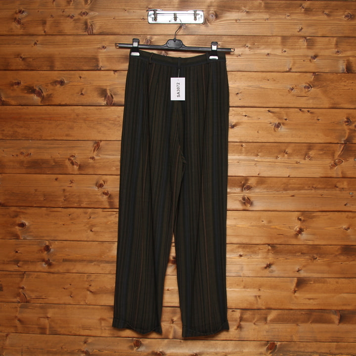 Kenzo Pantalone Taglia 42 Verde Donna