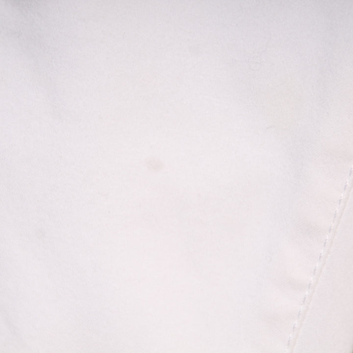Versace Pantalone Slim Fit Taglia 39 Bianco Donna