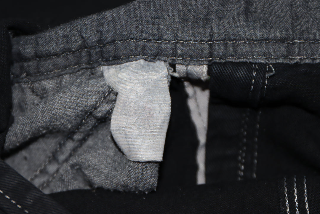Osh Kosh Salopette di Jeans Nera Taglia S Unisex