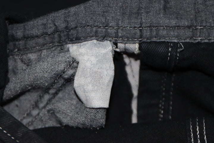 Osh Kosh Salopette di Jeans Nera Taglia S Unisex