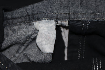 Osh Kosh Salopette di Jeans Nera Taglia S Unisex