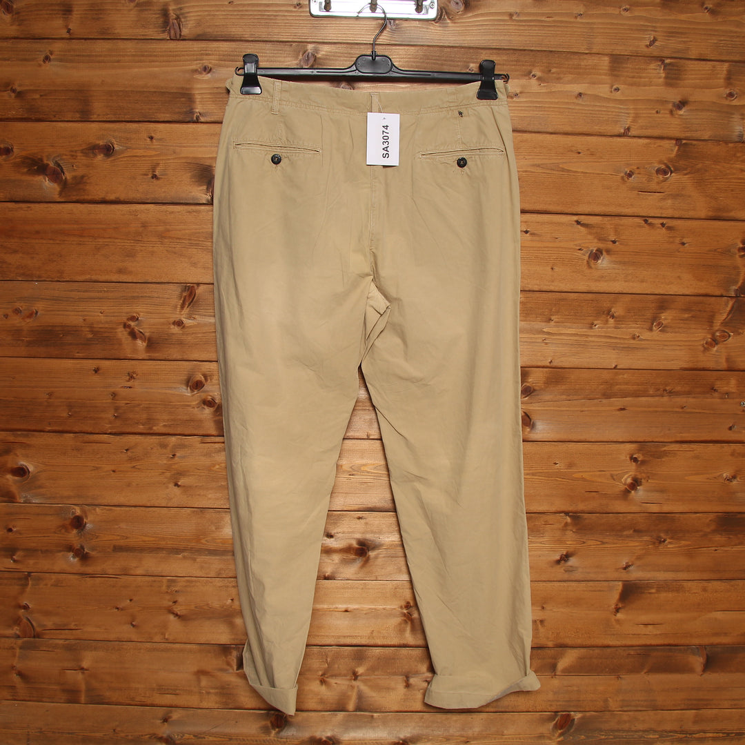 Stone Island Pantalone Taglia 54 Beige Uomo